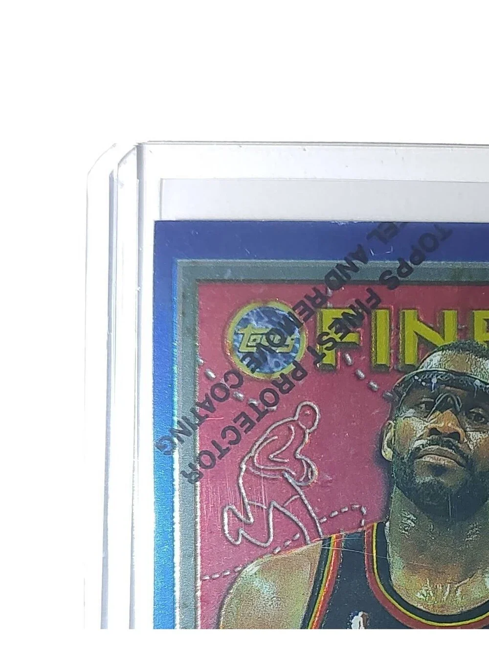 Grant Long 1995-96 Topps Finest NBA #244 Card Atlanta Hawks